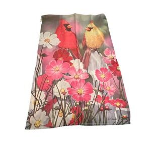 Evergreen Garden Flag Cardinal‎ Flower Double-Sided 29x42" Multicolor home decor
